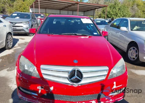 2011 Mercedes-Benz C 300 Sport from USA, damaged, VIN WDDGF5EB0BA506032